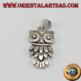 Pendentif Chouette en argent