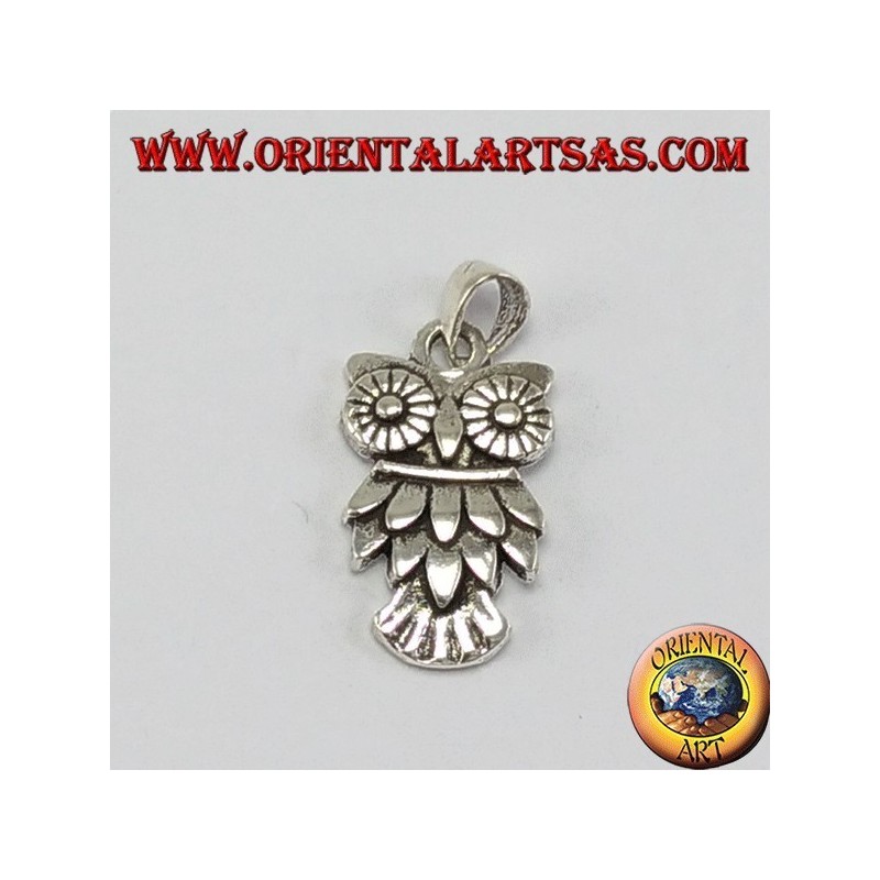 Pendentif Chouette en argent