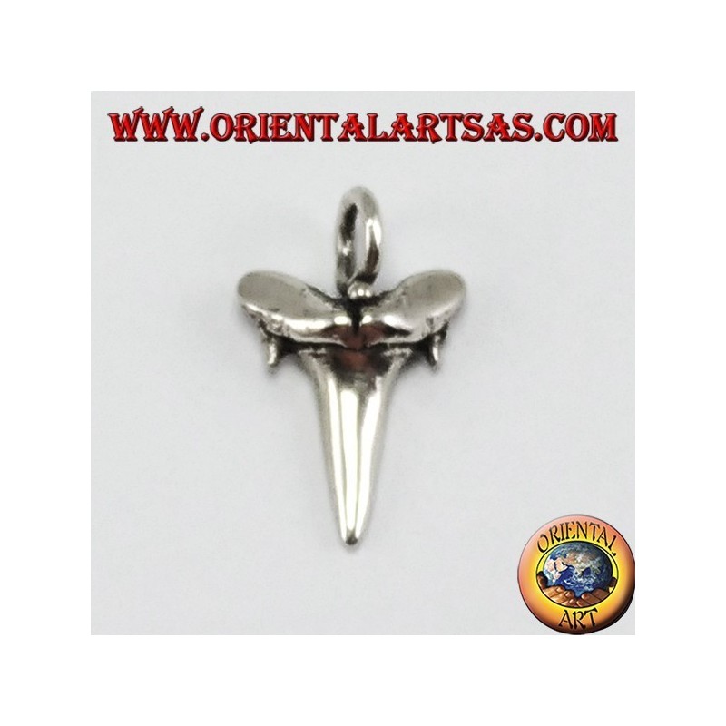 Silver Shark Tooth Pendant