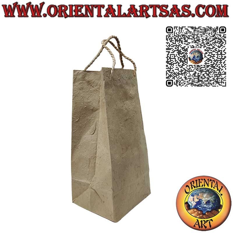 Handmade mulberry paper and coconut fiber envelope (large)