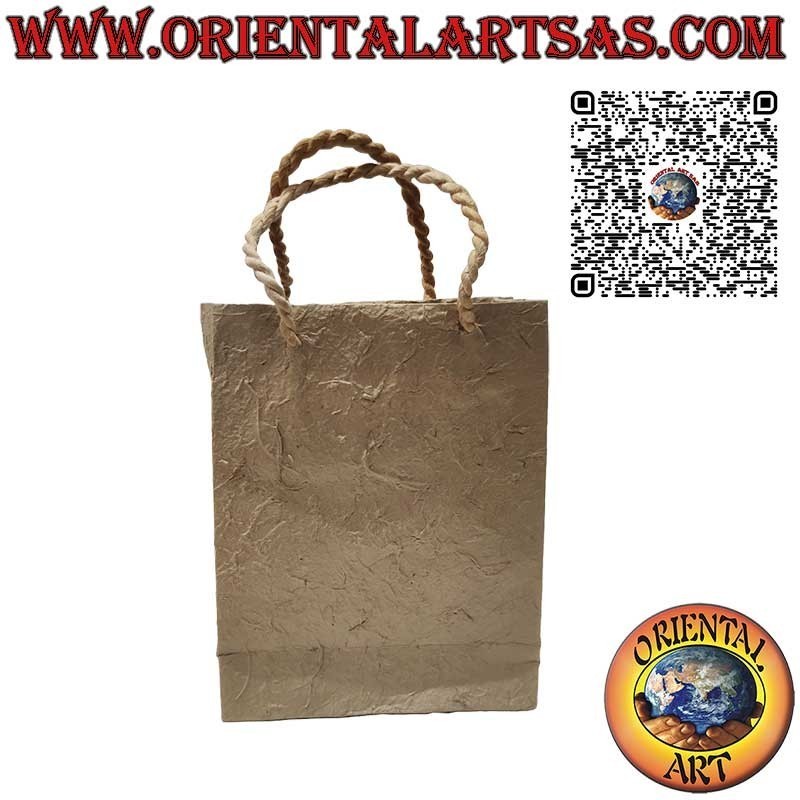 Handmade mulberry paper and coconut fiber envelope (medium)