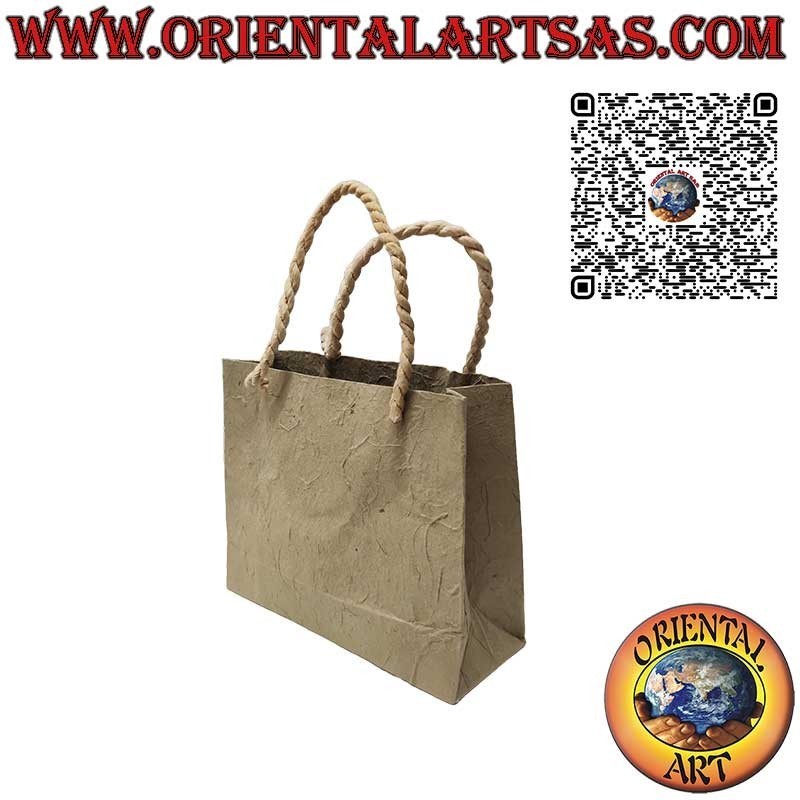 Handmade mulberry paper and coconut fiber envelope (small)