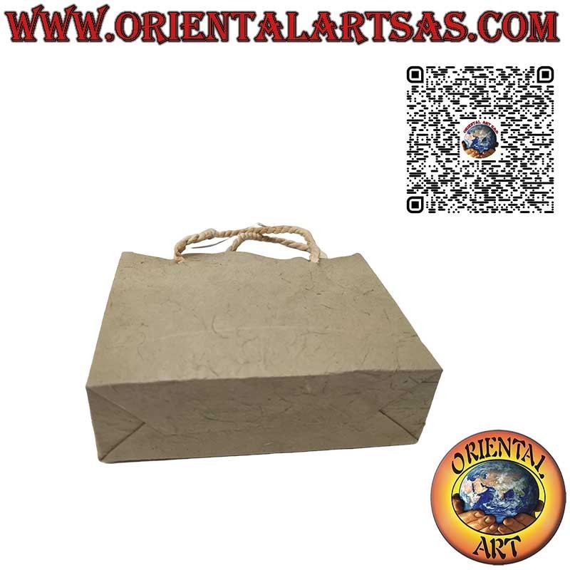 Handmade mulberry paper and coconut fiber envelope (small)