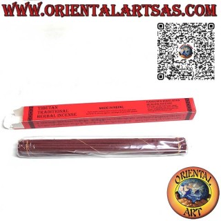 Bastoncini di incenso Tibetano tradizionale alle erbe naturale da 25 cm