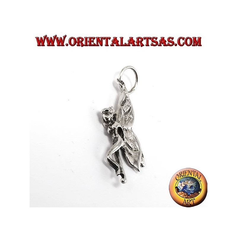 Silver Pendant, Fairy Little Fairy