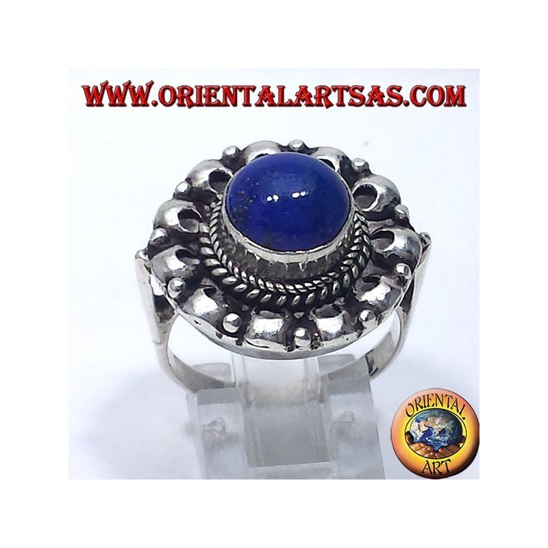 anillo de plata con lapislázuli lapislázuli de ronda