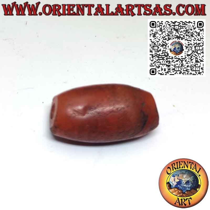 Colgante Cornalina Natural Tibetana Antigua Calada