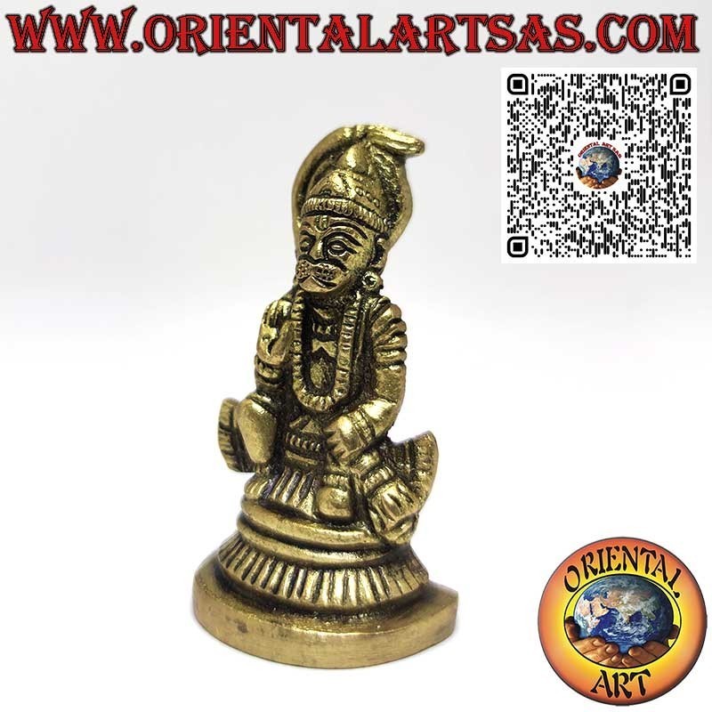 Sculpture en laiton d'Hanuman, symbole de force et de protection. à partir de 6 cm.
