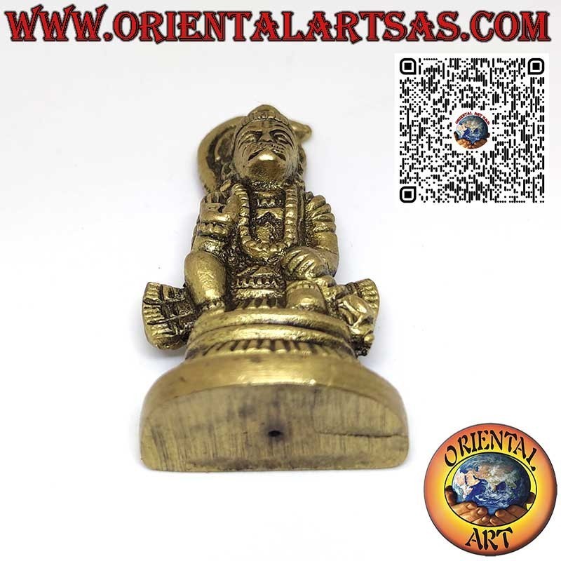 Messingskulptur von Hanuman, Symbol für Stärke und Schutz. ab 6 cm.