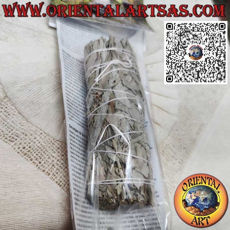 Encens chamanique - Sauge blanche de Californie 80 gr., cm.13*4