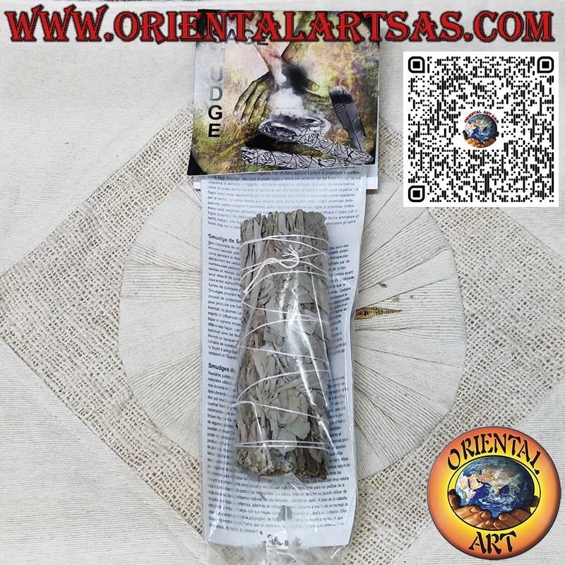 Encens chamanique - Sauge blanche de Californie 80 gr., cm.13*4