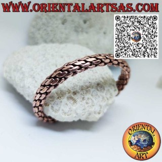 Handmade Braided Copper Health Bangle