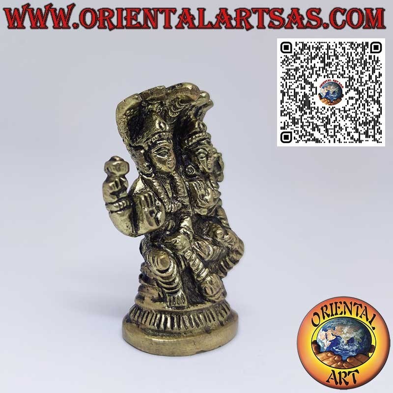 Brass Sculpture of Vishnu: Symbol of Protection and Preservation