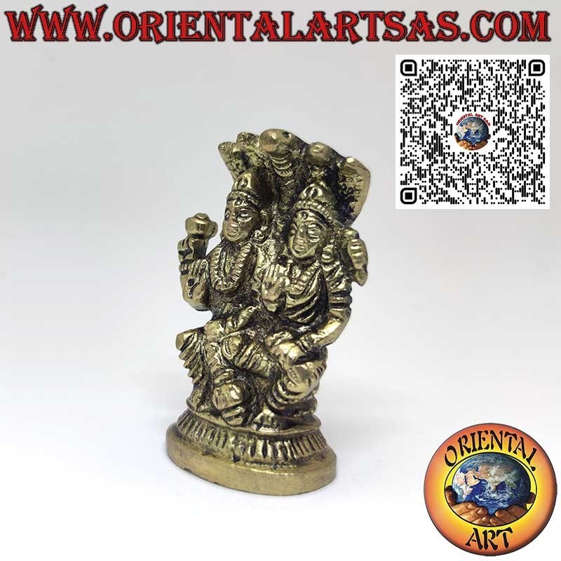 Brass Sculpture of Vishnu: Symbol of Protection and Preservation