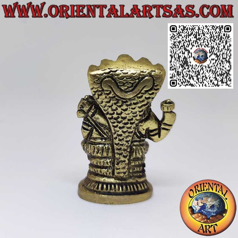 Brass Sculpture of Vishnu: Symbol of Protection and Preservation