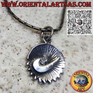 Nike Swoosh Silber Anhänger Geschwindigkeitssymbol Siegesgöttin