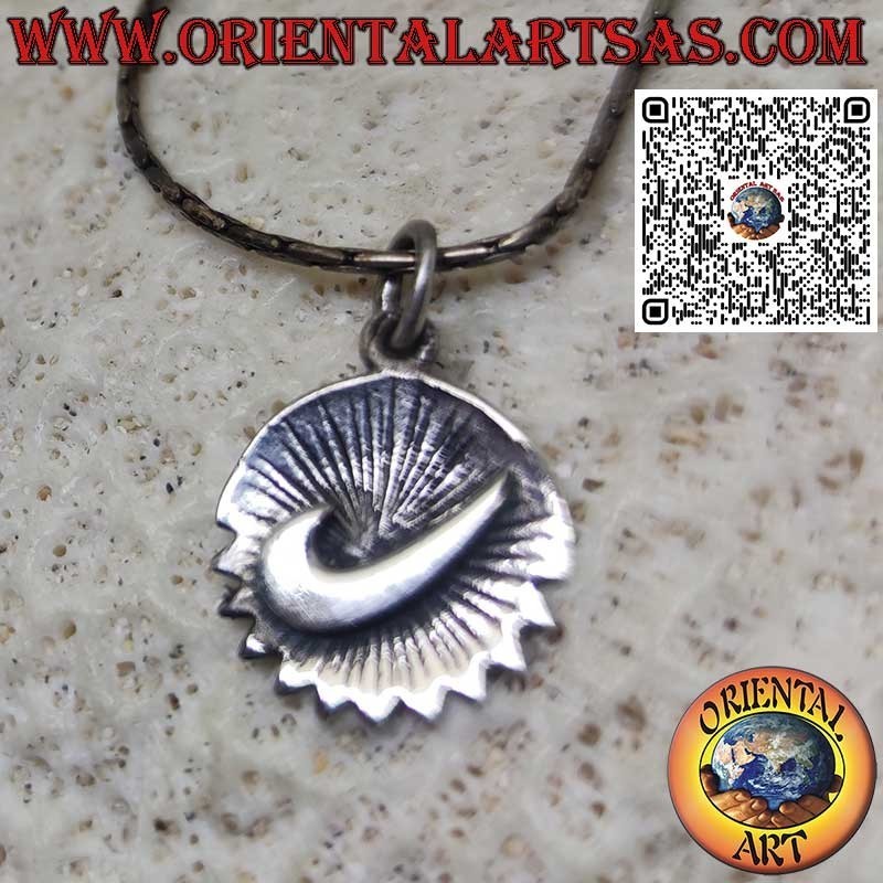 Nike Swoosh Silver Pendant Speed ​​Symbol Goddess of Victory