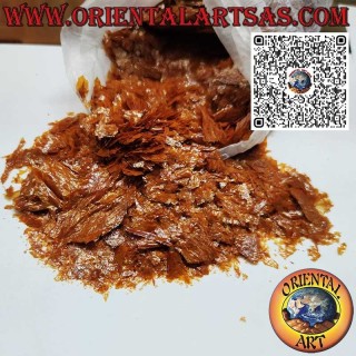 Escamas de goma laca natural: protección y acabado para la madera