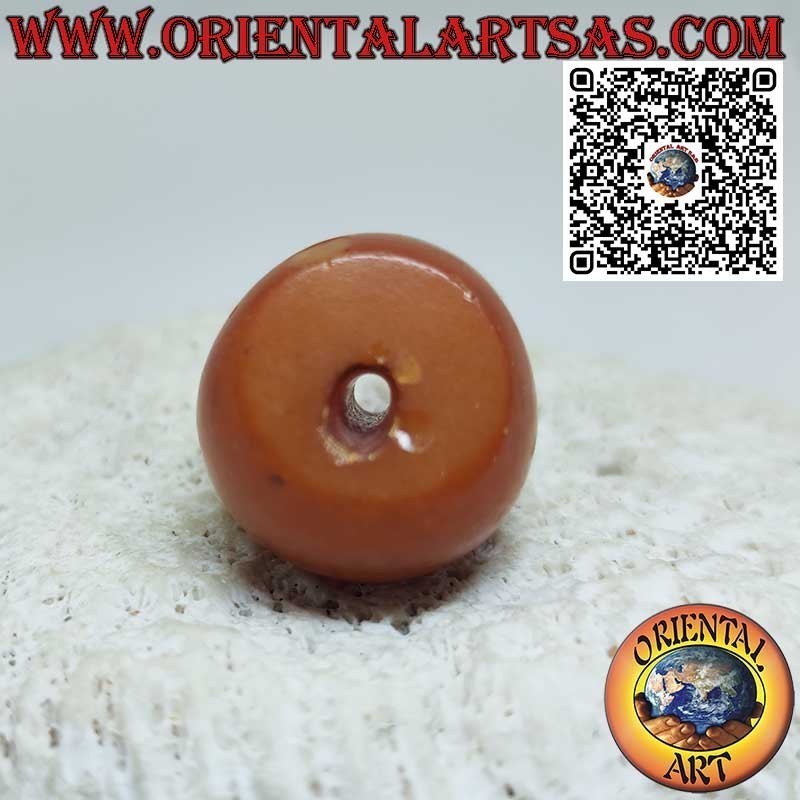 Pendentif Ambre Tibétain Ancien Authentique