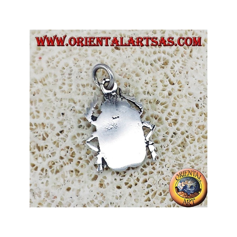 Silber Anhänger Käfer