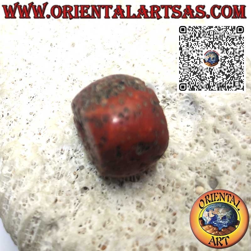 Authentic Rare Tibetan Ancient Coral Fossil Cylinder | Oriental Art