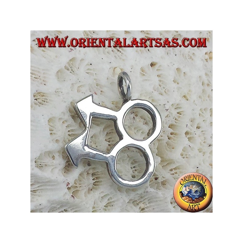 Colgante de plata, símbolo homosexual