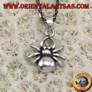 Colgante de plata, pequeña araña