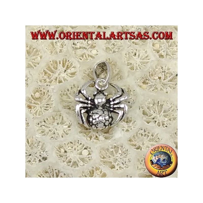 Colgante de plata, tarántula