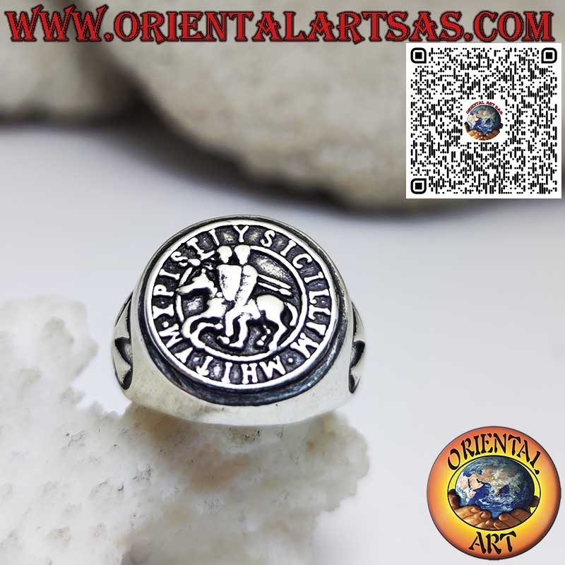 sello del anillo de los Caballeros Templarios