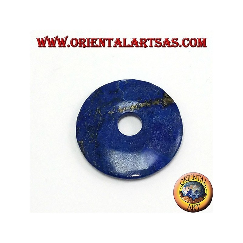 Lapislazuli Anhänger Donut 40 mm. Ø