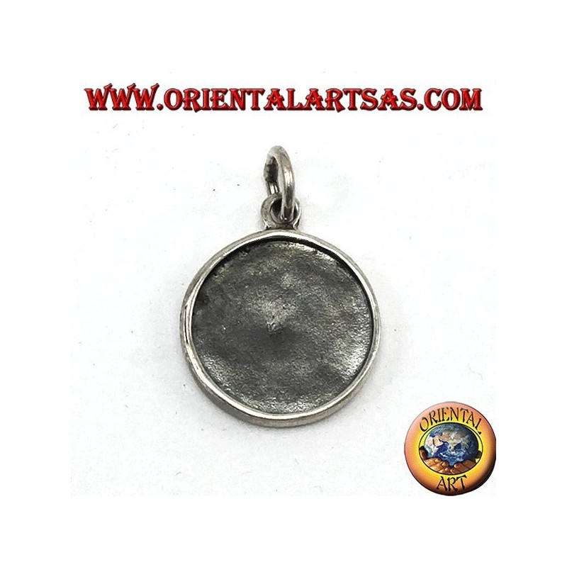 colgante de plata, labrada Allah الله