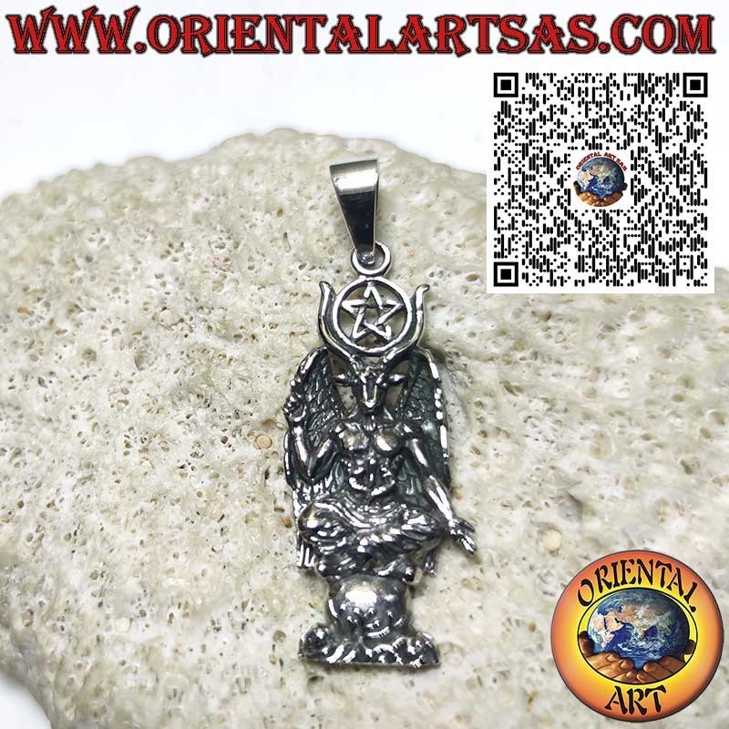 Baphomet Pendant – Symbol of Balance and Mystery in Sterling Silver 925