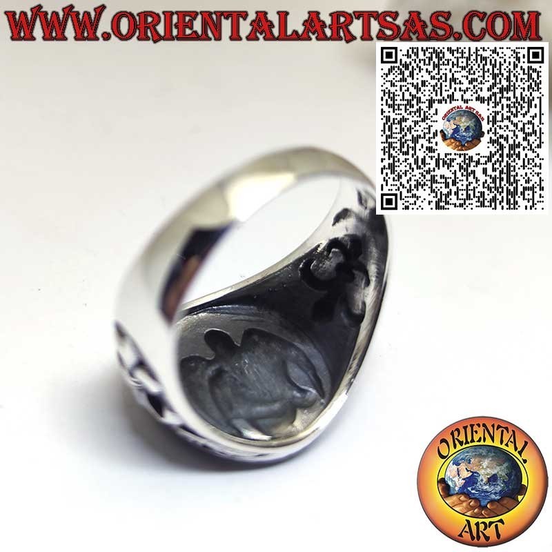 Anello di San Gabriele in argento – Arcangelo Messaggero di Dio, Patrono e Amuleto di protezione