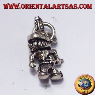 Pendentif argent, Little Indian Hiawatha