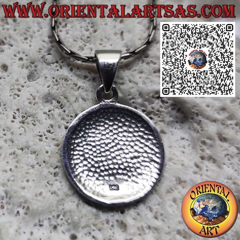 Pendentif en argent – Sceau des Chevaliers Templiers, Bijou médiéval des croisades, Réplique de médaillon templier