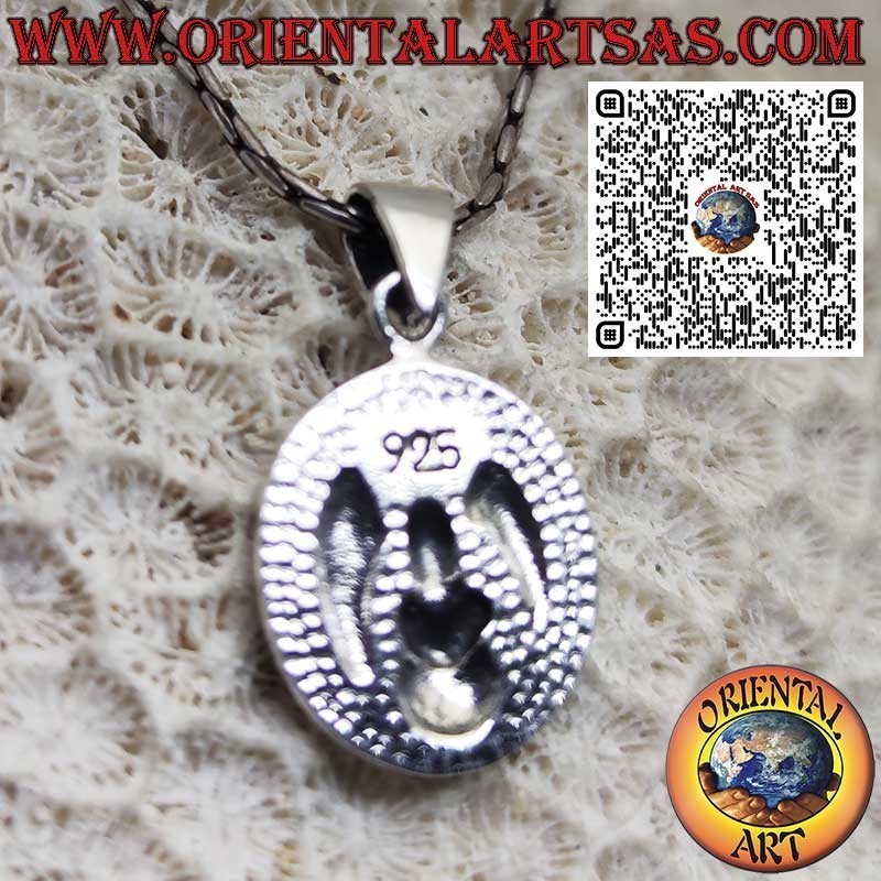 Baphomet Pendant Medallion in Sterling Silver 925 – Esoteric Symbol of Balance and Mystery