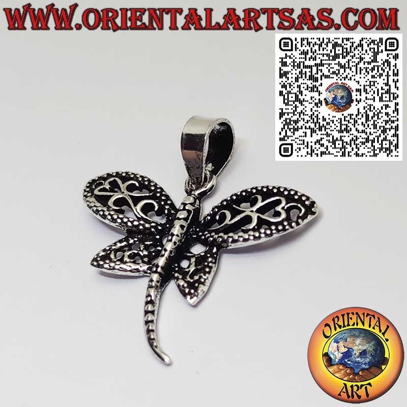 Colgante en plata 925 Libélula – Símbolo de libertad y transformación
