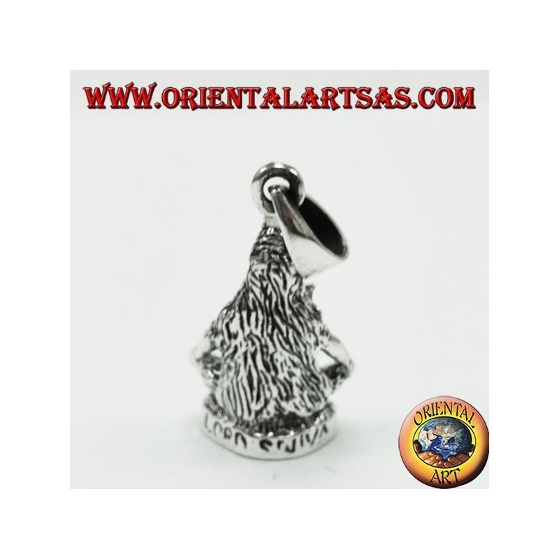 Colgante de plata, Śiva (devanagari शिव, adaptado en Shiva)