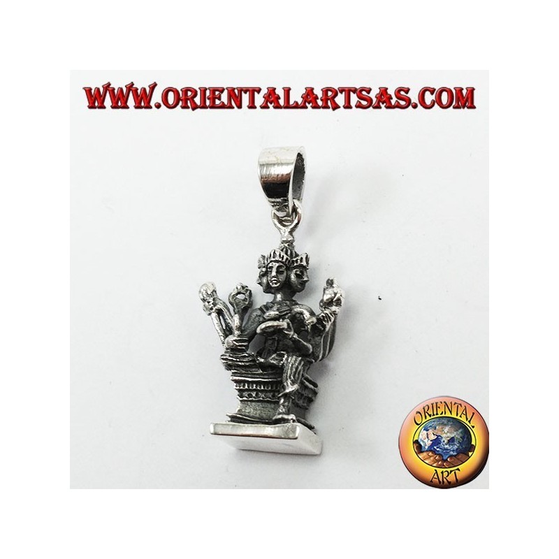 Pendentif en argent, Brahmā