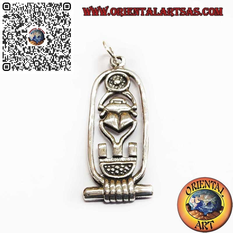 Amuleto Escarabajo Egipcio de Plata – Protección y Renovación Espiritual