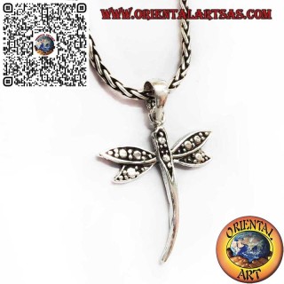 925 Silver Dragonfly Pendant – Symbol of Freedom and Change