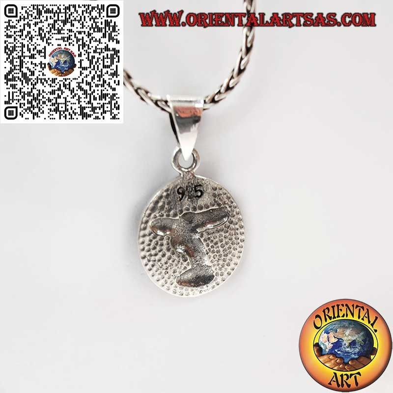 925 Silver St Michael Archangel Guardian Angel Pendant | Protection
