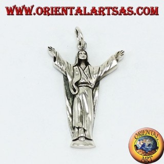 Pendentif en argent Christ Rédempteur