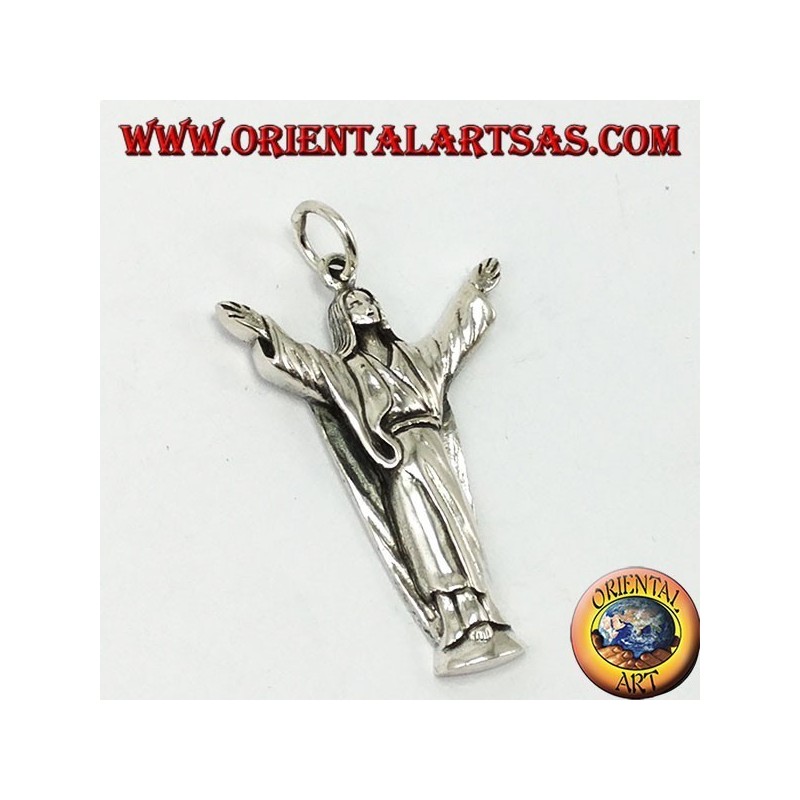 Anhänger in Silber Christus der Erlöser