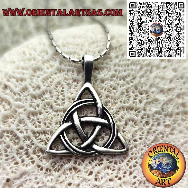 Tyrone Celtic Knot Sterling Silver 925 Pendant - Symbol of Eternity