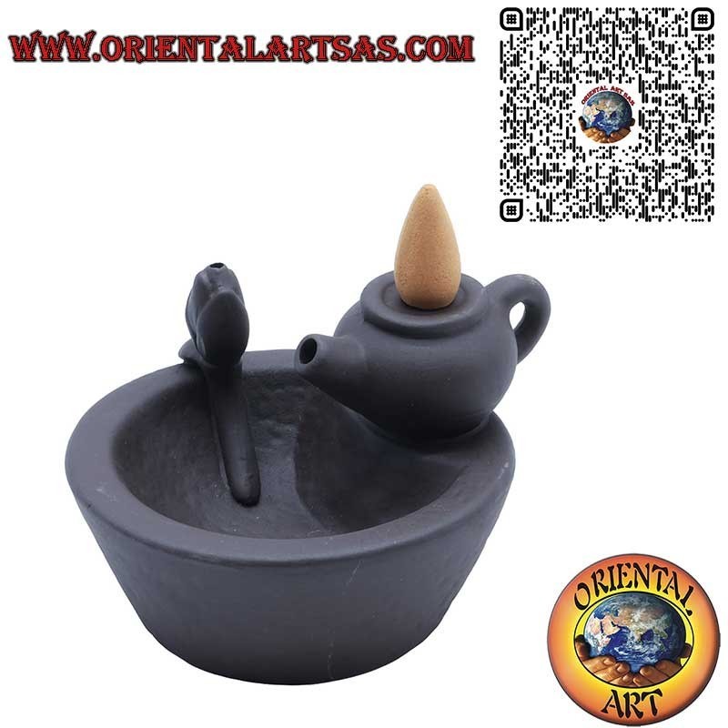 Quemador Cascada Tetera Cerámica - Relax Zen