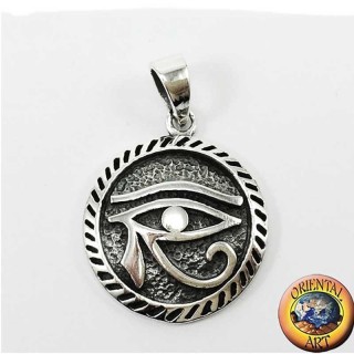 Colgante Ojo de Horus en Plata 925 - Símbolo de Prosperidad
