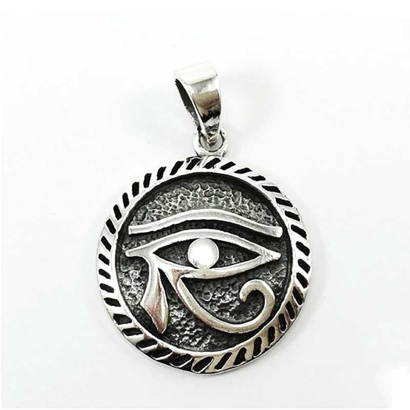 Colgante Plata Ojo de Horus - Amuleto de Prosperidad y Protección