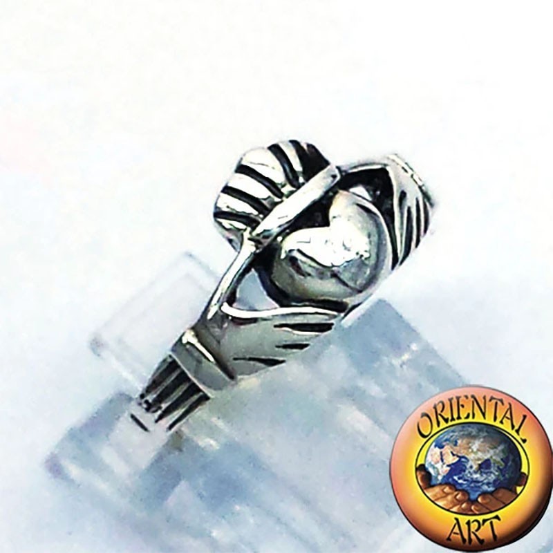 Anillo Claddagh Plata 925 Irlandés | Oriental Art