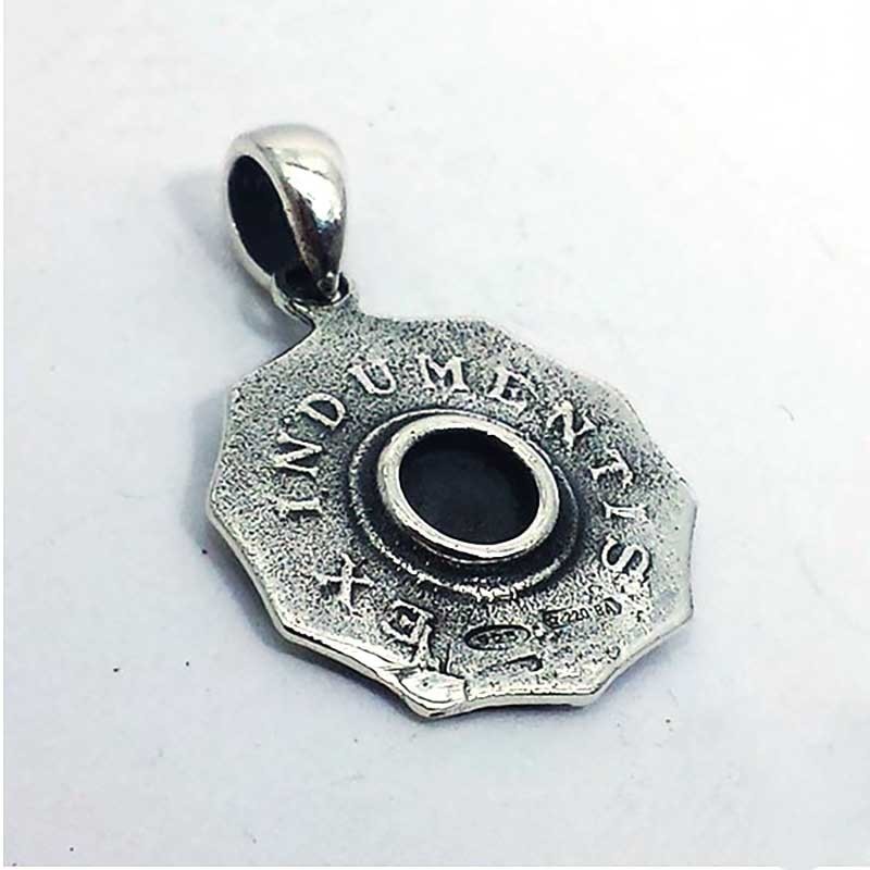 925 Sterling Silver Pendant – Saint Nicholas of Bari Medal Ex Indumentis